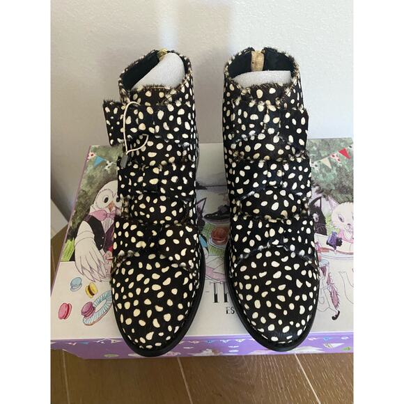 NIB F-Troupe Spotted pony booties EU size 35￼ - Picture 3 of 7